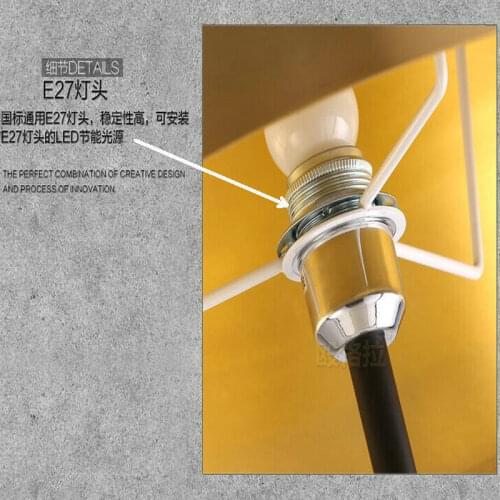 Eye protect study table lamp office bedroom bedside foyer light art modern Nordic concise macaroon lamp