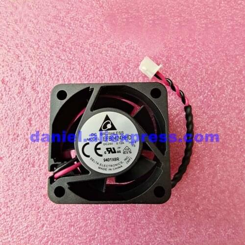 Original efb0424hhd 24 V 0.12A 4cm 4020 two wire silent cooling fan