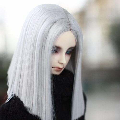 New Style 1/3 1/4 1/6 1/8 Bjd SD High Temperature Short Wig Wire BJD Wig For BJD Doll Wig