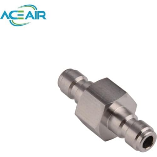 PCP Fill Adapter Male Male Plug Stainless Steel Direct Filling Probe 2pcs/lot