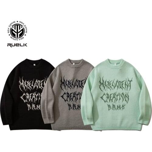 RUELK Men's Knitted Pullovers