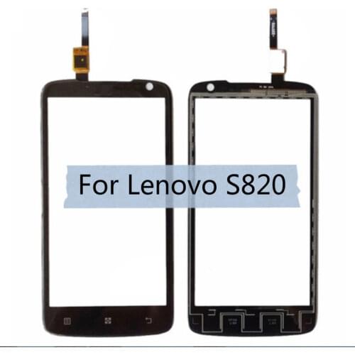 Touch Screen For Lenovo S820 Touchscreen Panel Sensor Digitizer 4.7'' LCD Display Front Glass Phone Spare Parts