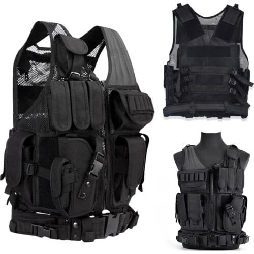 Airsoft Tactical Gear Hunting Vest Combat Military Paintball Equipment Molle Vest Body Armor Outdoor CS War Game Army Vests