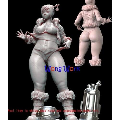 Wong Work Unpainted 1/6 Scale 31cmH 002 Style 3D Printing Unassembled Garage Kits GK Model Kit Figure Statue TTG-210708-12