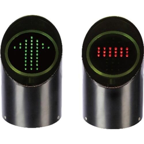 YK-LED-02(BLACK) Escalator Running Indicator (Black) 1 Pack=2 pieces