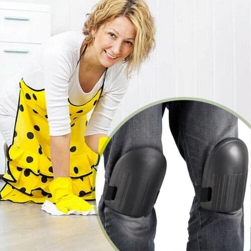 1 Pair Knee Pads Soft Eva Rubber Protective Knee For Sport Gardening Newest Kneepads Foam Work Builder Y3K7