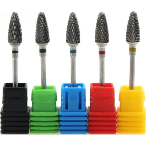 1pc Carbide Electric Nail Drill for Machine Rotary Cuticle Clean Router Bits Milling Cutter Pedicure Nail Art Tools Accessoires