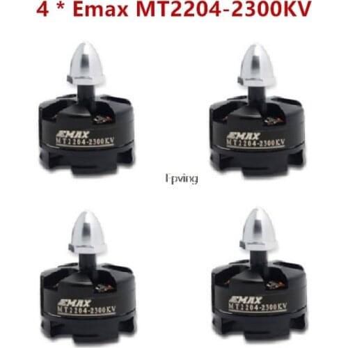 4pcs Emax MT2204 2300KV Brushless motor CW/CCW for Quadcopter rc helicoptero 250 FPV helicopter with camera