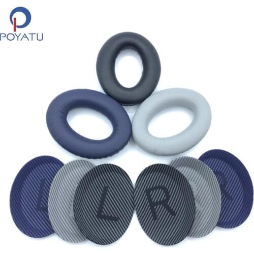 POYATU For Bose QC35 II Earpads Headphone Ear Pads For Bose Quiet Comfort QC35 II Ear Pads Headphone Earpads Cushion Cover