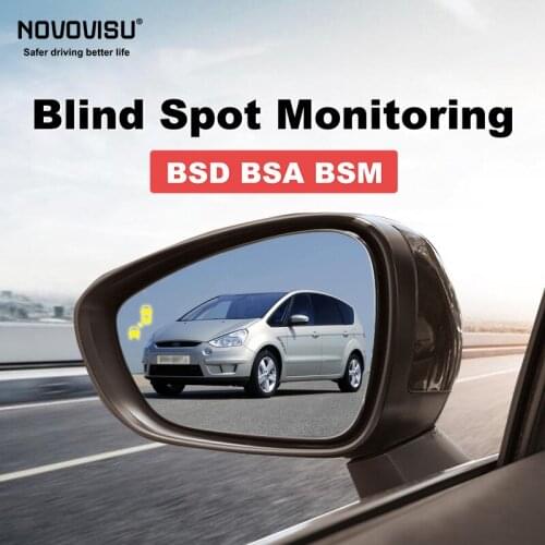 Car BSD System BSA BSM Blind Spot Detection Driving Warning Safety Radar Alert Mirror For Ford S-Max 2006 2008 2010 2012 2014