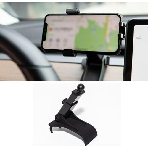 Car Phone Mount, Phone Holder Support Dashboard Mount Holder for Tesla Model 3 ModelY Phone Holder Accessoires
