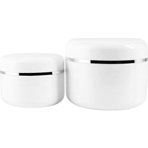 30g white plastic bottle jar pot bottle for eye cream/essence/moisturizer/gel skin care cosmetic packing