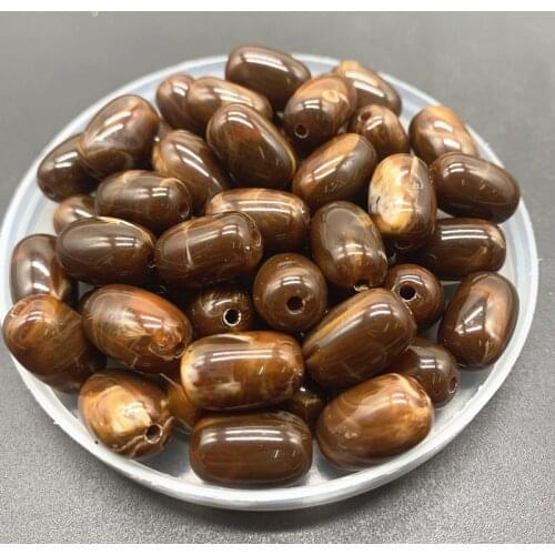 18x10mm 20pcs of Acrylic Beads Earrings Necklace Accessories Beads For Jewelry Making DIY Jewelry Findings#03