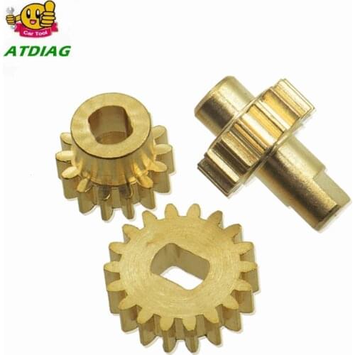 For AUDI Screen Gears Repair Kit 3 pcs for Audi A8 S8 MMI Mechanism 4E0857273D Fit 2003-2010