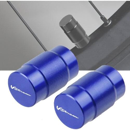 For SUZUKI V-Strom 650 1000 DL650 DL1000 250 Motorcycle CNC Wheel Tire Valve Stem Caps CNC Airtight Covers VStrom 650 1000 250