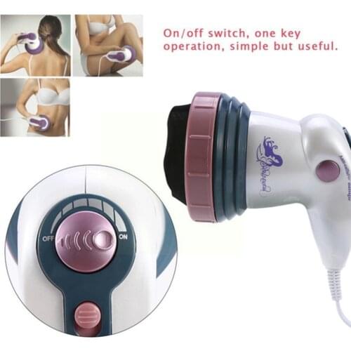 Electric Anti Cellulite Machine Body Massager Roller Massage Constipation Infrared Soreness Abdomen Relieve Relax Neck Slim N3Q8