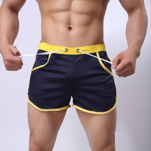 Summer Short Mens Casual Shorts Household Man Shorts G Pocket Straps Inside Trunks Beach Shorts Free Shipping