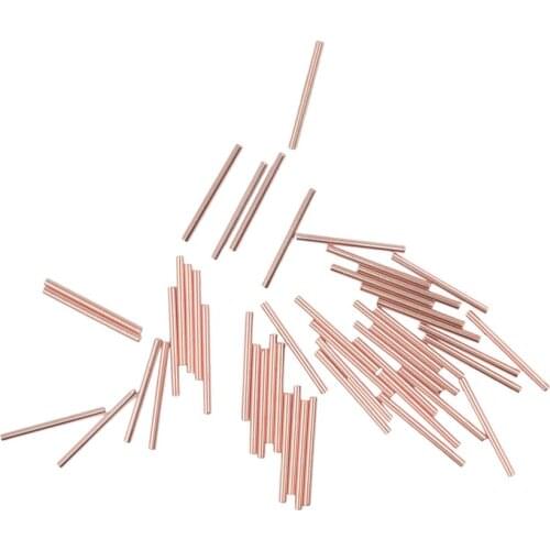 Metal Beads Tubes Tubes Tube Beads Shiny Smooth Straight Tube Metal Beads