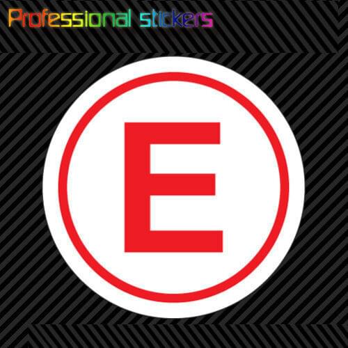 Fire Extinguisher Sticker Die Cut Decal Self Adhesive Vinyl Racing Safety Car Stickers for Motos, Cars, Laptops, Phone