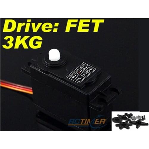 RCTIMER 3630BB FET Standard Servo 36g 3KG 0.19 sec TS-3630BB