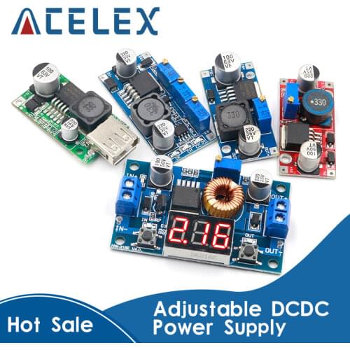 1PCS High Quality 3A Adjustable DCDC LM2596 LM2596S input 4V-35V Output 1.23V-30V dc-dc Step-down Power Supply Regulator module