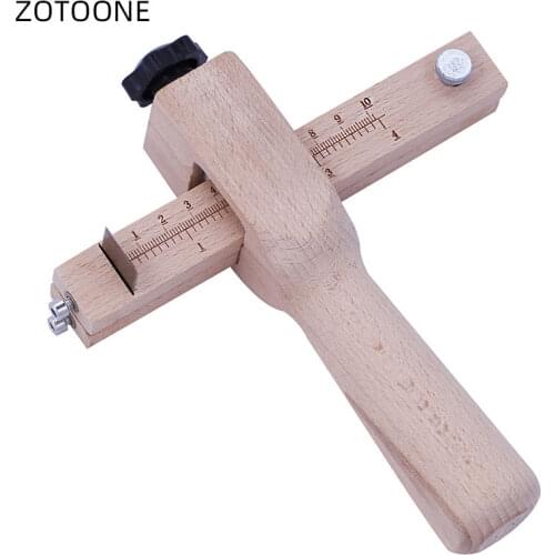 Adjustable Leather Cutter Strap Leather Craft Strip Belt with 5 Sharp Blades DIY Hand Cutting Wooden Strip Cutter Sewing Tools G