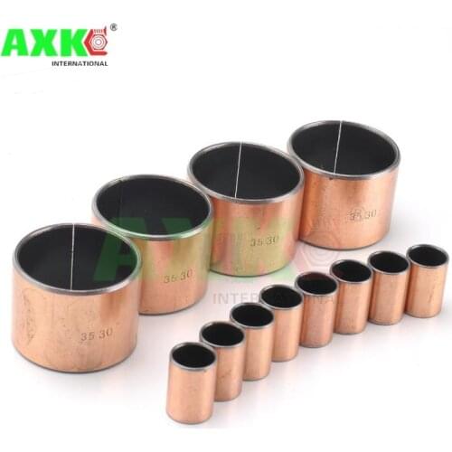 SF-1 8565 8570 8575 8580 8585 8590 85100 85110 SF1 SF1- SF Self Lubricating Composite Bearing Bushing Sleeve Oil free Sliding