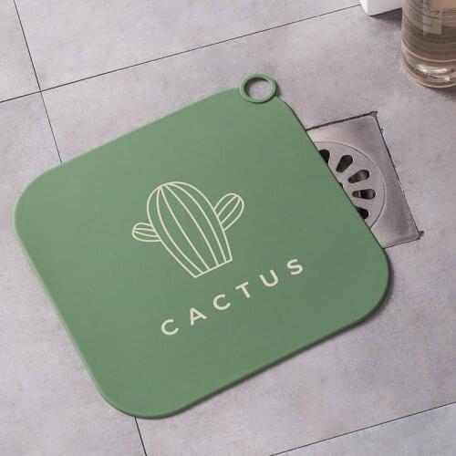 Creative Silicone Drain Hair Catcher Kitchen Sink Strainer Bathroom Shower Sink Stopper Home Drain Cover Pads Hair Trap Filter