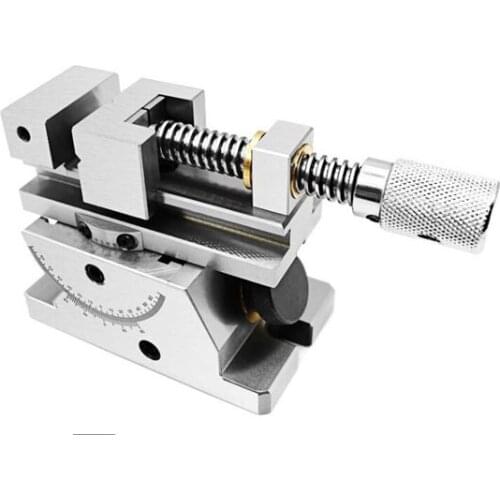 CNC sliding angle table milling machine vise