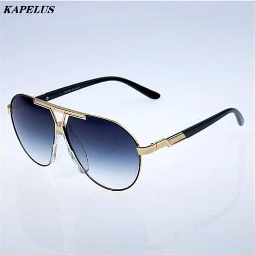 Woman big frame sunglasses Designer same style Fashion metal glasses Outdoor sunscreen mirror