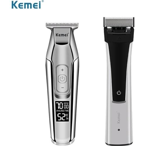 Kemei Trimmer for Men Professional Shaving Machines Beard Haircutting Hair Clipper Male Barber Shop Body-Groom Electric Razor