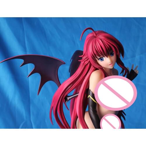Japanese anime High School DxD Rias Gremory 1/4 naked anime figure sexy resin figure girl