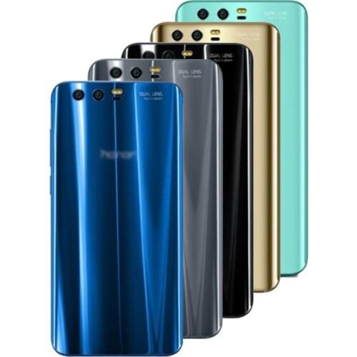For Huawei Honor 9 Back Glass Battery Cover Rear Door Housing Case Panel For Huawei Honor 9 Lite Back Glass Cover Replacement