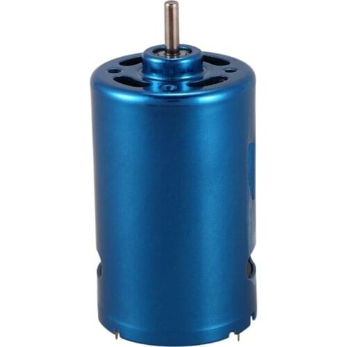 1Pc Blue RS-550 DC Motor High Speed Large Torque RC Car Boat Model 12V 24V 30000RPM