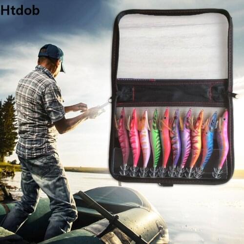 10pcs 3.5# 3# Squid Jigs Simulation Fishing Lure Tackle Fish Hook Artificial Bait Lure Environmental Protect Fishing Supply