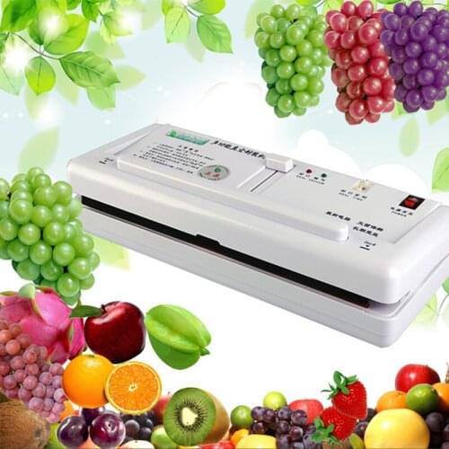 220V Vacuum food sealer automatic electric home use vacuum packaging machine for food preservation sealing machine ZF