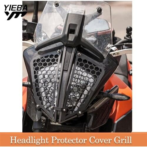 390 Adventure Accessories Motorcycle Headlight Protection Grille Guard Protector Cover For 390Adventure 390 ADV 2019 2020 2021