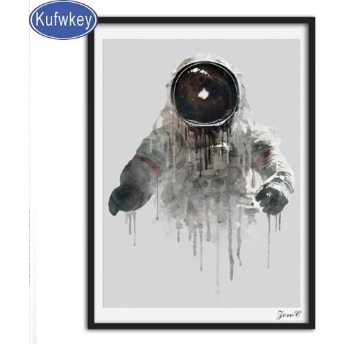 Astronaut Full Square Round 5d Diy Diamond Painting Rhinestone Mosaic Custom Photo 3d Embroidery Cross Stitch Kit Diamond Mosaic
