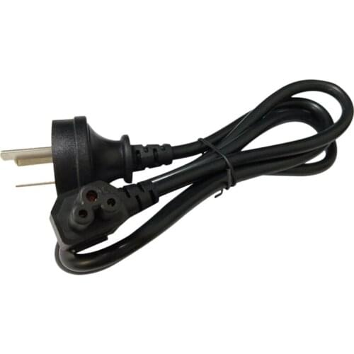 Au to C5 Australian Standard Male to Plum Blossom Side Bend Female Power Cord for Tv Printer Australia(AU Plug)