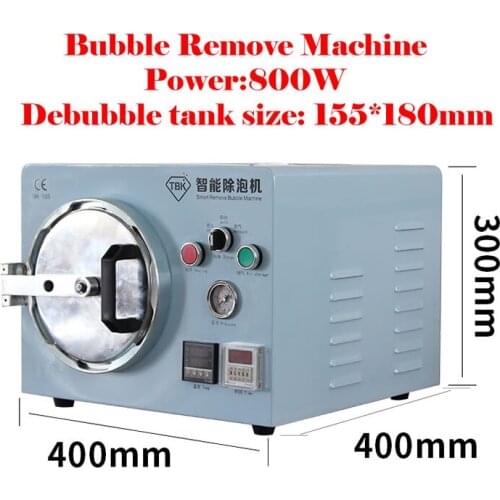 Bubble Remove Machine 800W Autoclave Smart Built-in Air Compressor for LCD Screen Frame Refurbish Repairing