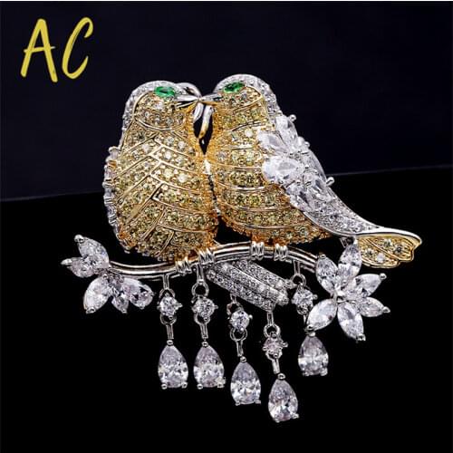 BEFOUND Bird Brooches For Clothes