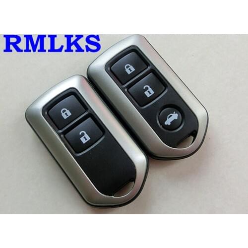 RMLKS 2 3 Buttons Modified Remote Key Case Shell For Toyota Camry Prado Highlander Yaris Vios