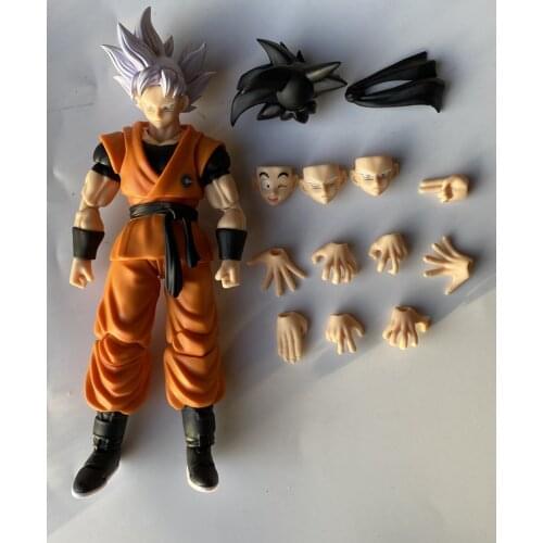 In stock Kong Studio SHF Scale DBZ Caps Corp Goku Black Goku Action Figure Toy