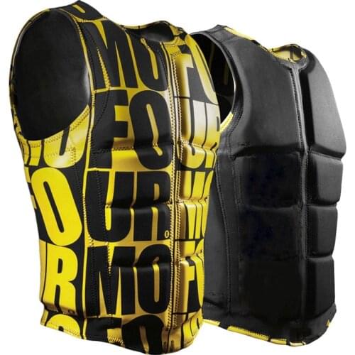 Hisea professional adult life vest thick water floating surfing snorkeling fishing racing vest Portable folded