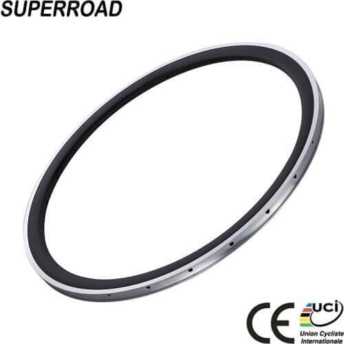 Special Price 23mm Wide 38mm Deep Light Carbon Clincher Road Rims Bike Rim 700C