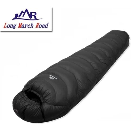 LMR 2800G goose down filling splicing mummy down sleeping bag camfortable winter sleeping bag