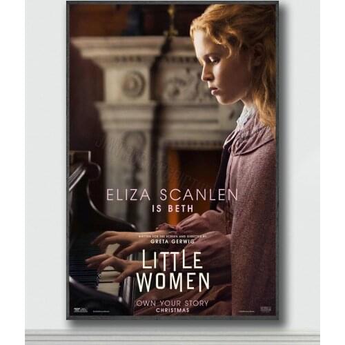 NJ065 Little Women Movie 2 Silk Posters and Prints wall art Art Poster Home Decor