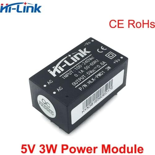 HLK-PM01 50pcs/lot AC-DC 220V to 5V mini power supply module,power convert module