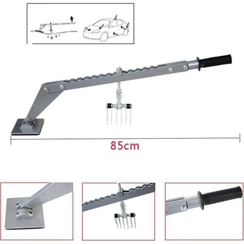 Sheet Metal Tools Set Single Leg Pull Bar Mini Rotary Puller Cart End Heads Set of Work Tools Knuckles Multi-tool