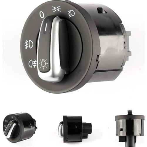 Newest Headlight Fog Light Switch for V-W Jet-ta Golf G-TI MK5 MK6 Rabbit 5ND941431A